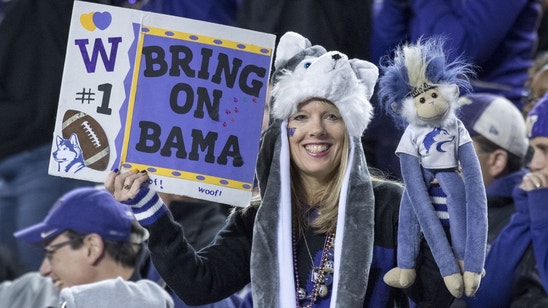 Huskie With 'Bring On Bama' Sign Changes Her Mind And Sign