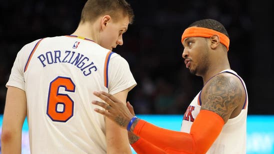 New York Knicks: Kristaps Porzingis Wants Carmelo Anthony To Stay