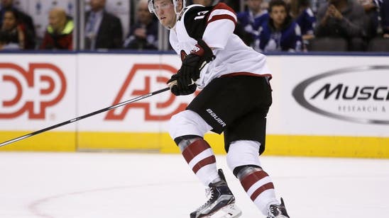 Arizona Coyotes: Peter Holland Has Immediate Impact
