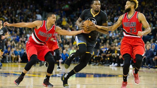 Warriors blow the Blazers out by 45 points