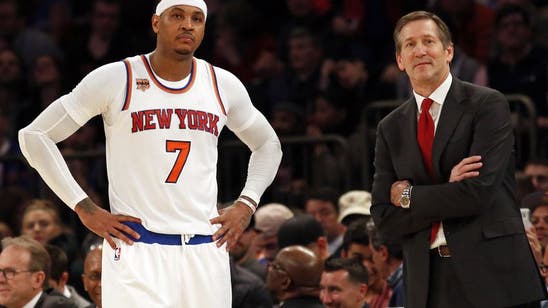 New York Knicks: Jeff Hornacek Praises Carmelo Anthony's Leadership