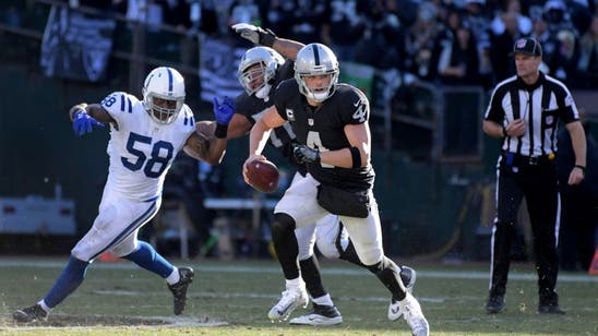 Indianapolis Colts late rally falls short, lose 33-25 to Oakland Raiders