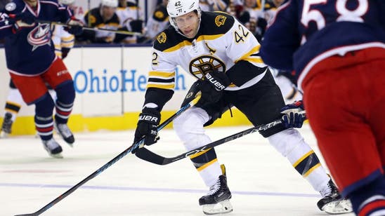 Boston Bruins: David Backes Won't Play Tonight