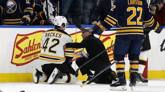 Boston Bruins: Forward David Backes Injured In 4-2 Win