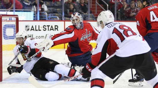 Strong Goaltending, Defense Propels Capitals to Win Over Senators