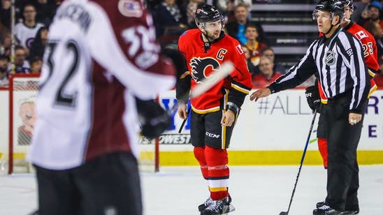 Calgary Flames Top Avalanche While Iginla and Giordano Almost Fight