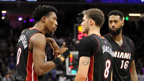 The Miami Heat finally win a close game, beat Kings 107-102