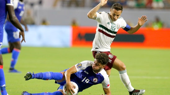 Mexico outlasts Haiti 1-0 in Gold Cup semifinals