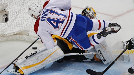 Paul Byron has scores twice, Canadiens beat Penguins 5-1
