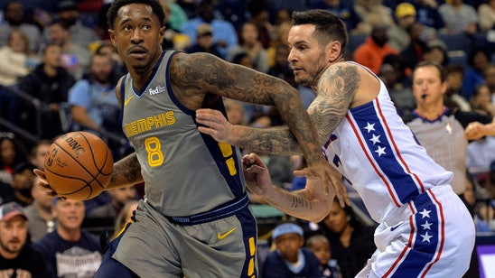 Conley scored 32 points sending Grizzles past 76ers in OT