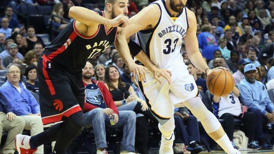 Marc Gasol scores career-high to lift Grizzlies over Raptors
