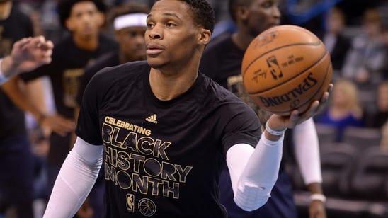 Russell Westbrook shows up for Kevin Durant rematch in Willie Beamen jersey