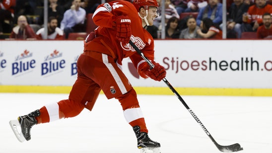 How many games should Gustav Nyquist be suspended for high stick?