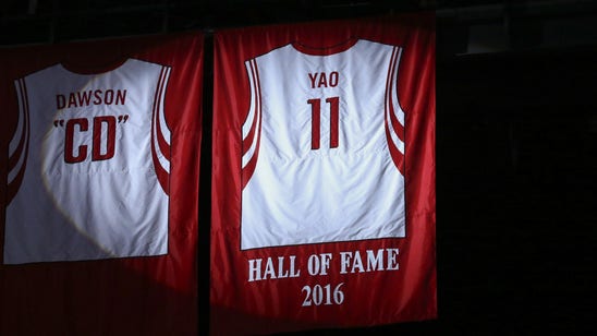 Yao Ming Finally Gets His Jersey Retired In Houston