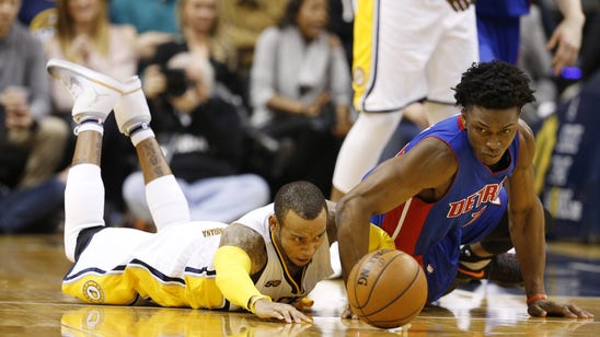 Stanley Johnson displays some postgame work ethic