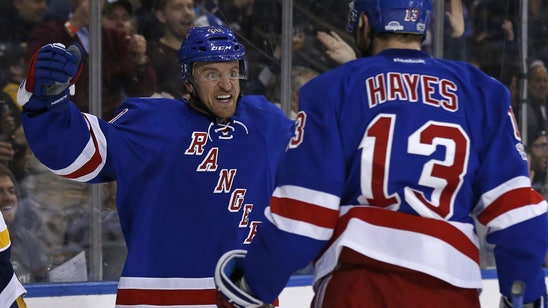 New York Rangers' Kevin Hayes, J.T. Miller Rise in Victory