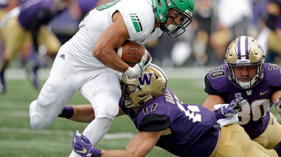 No. 9 Washington wakes up late in 45-3 win over North Dakota