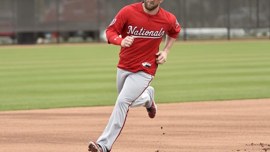 Washington Nationals Bryce Harper Begins 2017 on Right Foot