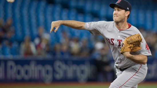 Weber gets first win as starter, Red Sox beat Jays 8-2
