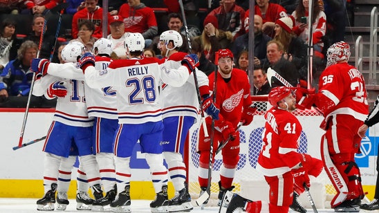 Gallagher, Armia help Canadiens hold off Red Wings 3-2