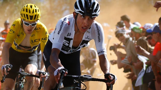 Colombian cyclist Bernal to miss Giro with broken collarbone