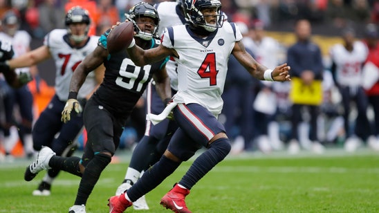 Watson shines as Texans win to enter off week atop AFC South