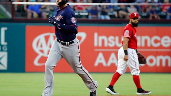Cron's HR caps 6-run first as Twins beat Rangers 12-7