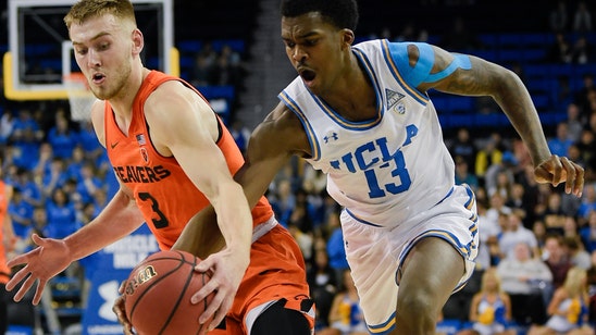 UCLA hangs on to beat Oregon State 68-67 after blowing lead
