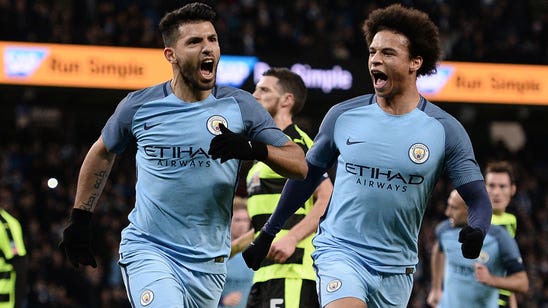 Aguero sparks Manchester City in FA Cup replay win vs. Huddersfield