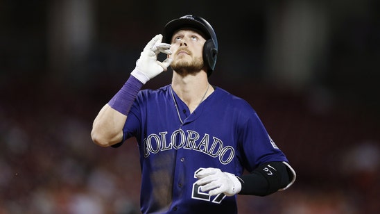 Trevor Story ties rookie record for most home runs in April