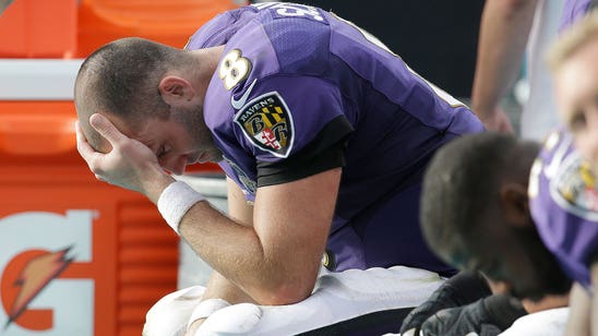 Ravens QB Schaub misses practice, expects to play Sunday