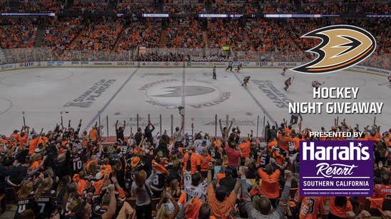 Ducks Hockey Night Giveaway presented by Harrah's