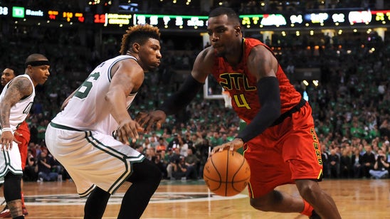 Hawks overwhelm Celtics, move on to face Cavs in second round