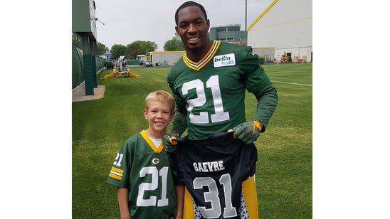 Packers' Clinton-Dix helps fan's push to bring awareness to veterans' suicide