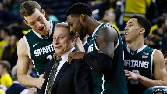 President Obama has Spartans in Final Four, but picks Kansas to win it all