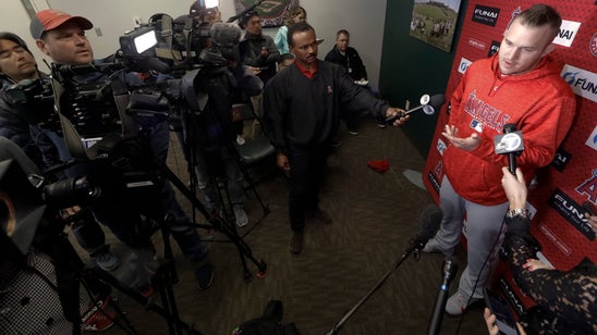 Moreno says Angels have had internal talks on new Trout deal