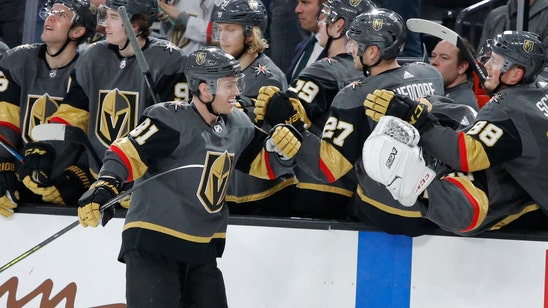 Marchessault scores twice, Vegas tops Anaheim 5-2