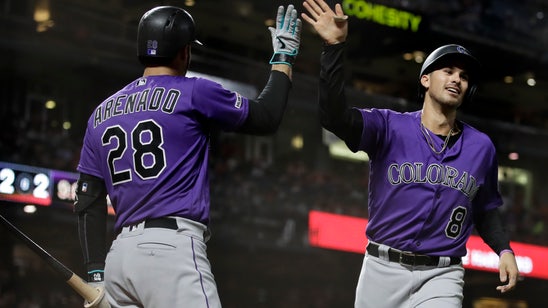 Davis hits first career home run to lift Giants past Rox