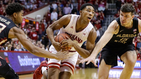 Green leads unbeaten Indiana past No. 17 Florida State 80-64