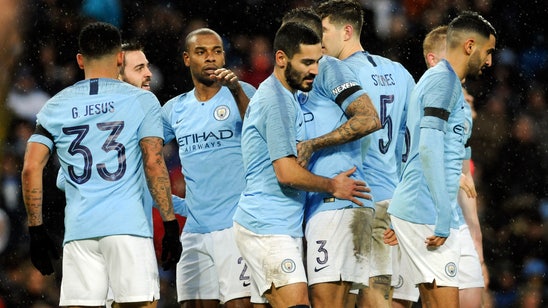 Rampant Man City thrashes Burnley 5-0 in FA Cup