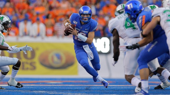 Bachmeier helps No. 24 Boise State beat Marshall 14-7