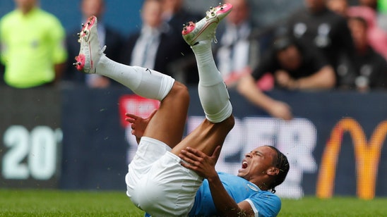 Man City winger Sane to undergo surgery on ligament damage