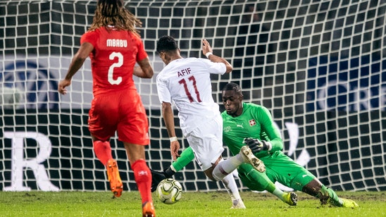 Qatar scores late to stun Switzerland 1-0 in friendly