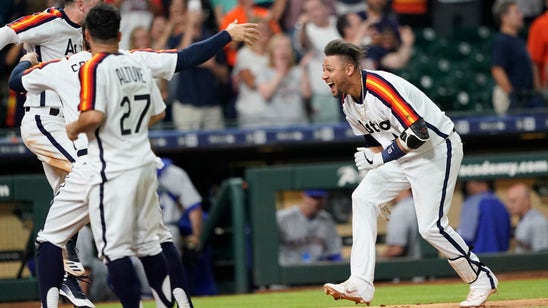 Gurriel's homer in 10th lifts Astros to 2-1 win over Seattle