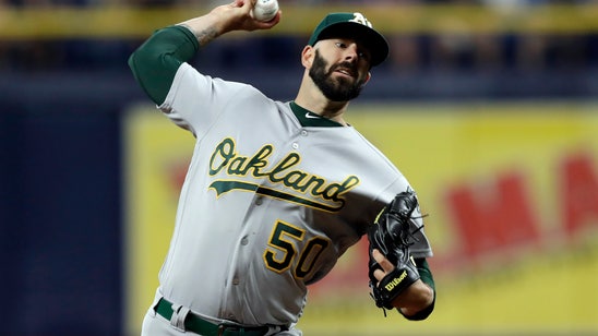 Fiers goes 6, Olson and Davis homer as A's beat Rays 4-3