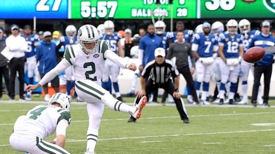 Myers kicks Jets-record 7 FGs in 42-34 win over Colts