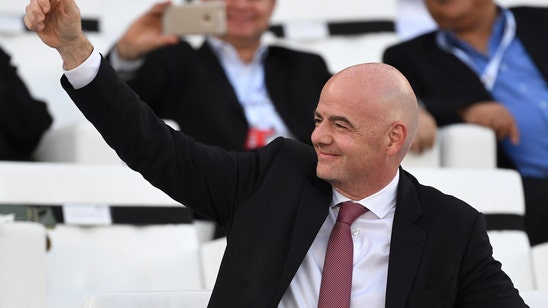 FIFA president Infantino is only candidate for election