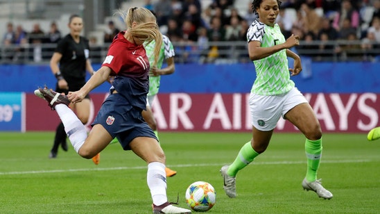 Norway opens World Cup with 3-0 win over Nigeria
