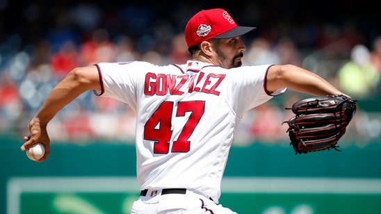 Nationals top Braves 6-3, Gio Gonzalez ends personal skid