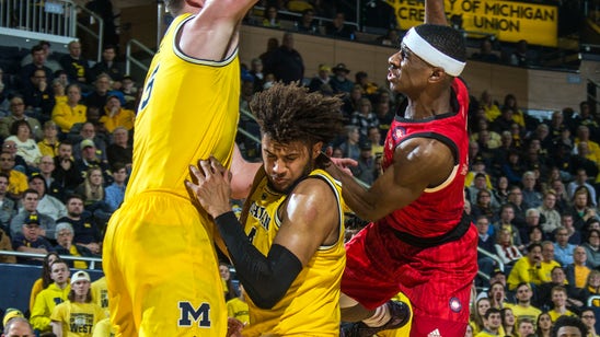 No. 9 Michigan beats Nebraska 82-53 in home finale